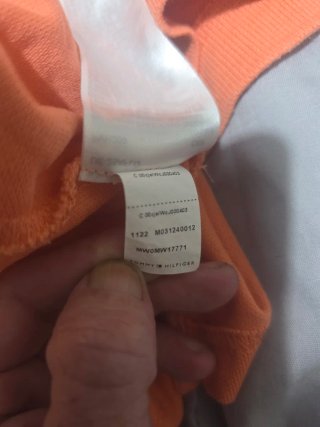 Polo Tommy Hilfiger Naranja Talla S