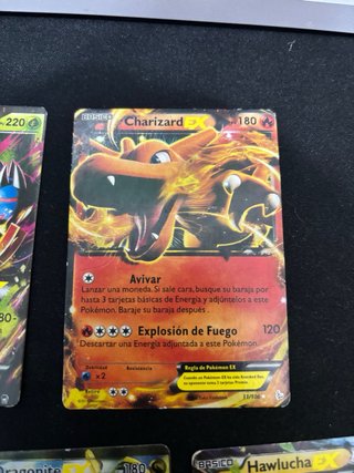 Lote Cartas Pokémon EX