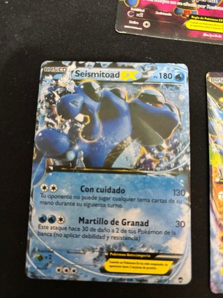 Lote Cartas Pokémon EX