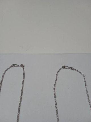 Collana colore argento acciaio farfalla e pietre