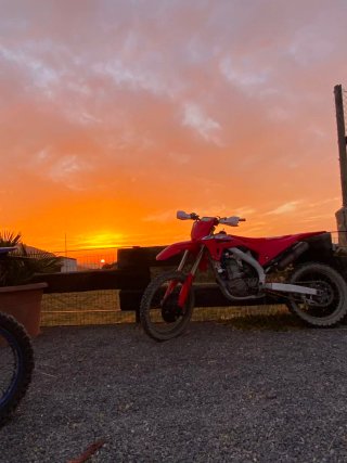 Honda CRF 450 Roja Enduro/Motocross