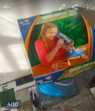 Microscopio Edu Science Azul