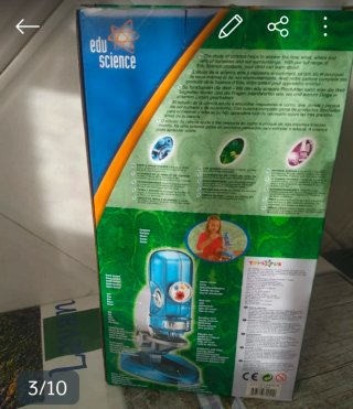 Microscopio Edu Science Azul