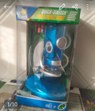 Microscopio Edu Science Azul