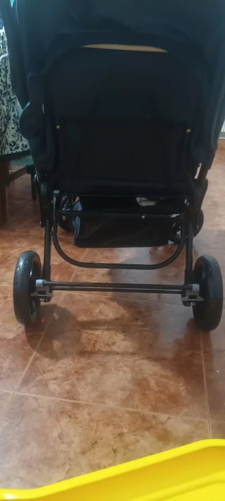 Carro doble azul
