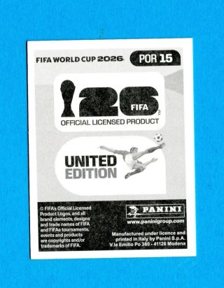 Cromo Panini Cristiano Ronaldo United Edition