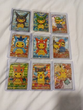 Cartas Pokémon Poncho Pikachu