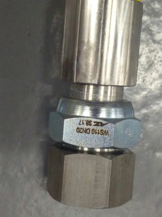 Lote 7 Conexiones Gas Schwank 800mm 1/2 y 3/4.