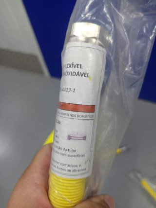 Lote 7 Conexiones Gas Schwank 800mm 1/2 y 3/4.