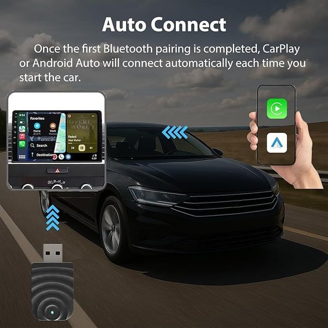 Sunweyer S21 Adaptador CarPlay y Android Auto
