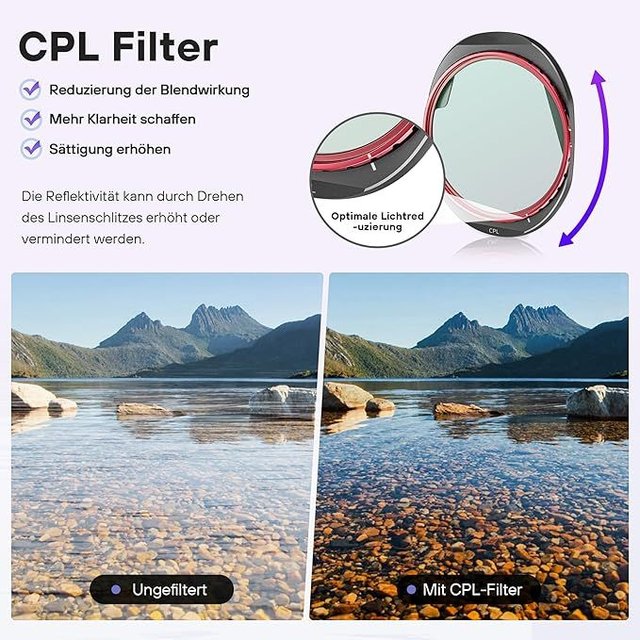 STARTRC PHOTO 4-Pack filtros dji Mavic 4 Pro