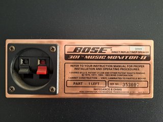 Altavoces Bose 301 Music Monitor-II