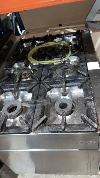 Cocina Gas Macfrin 6 fuegos bombona