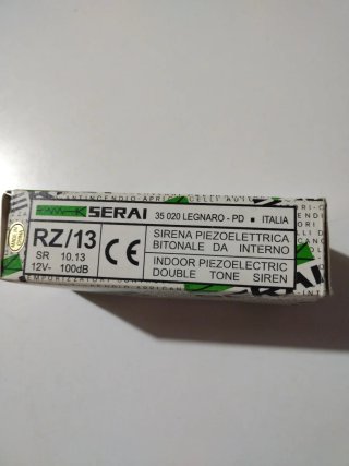 Sirena Elettronica Universale 12V - Allarme