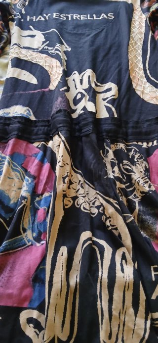 Vestido Desigual estampado COMETE EL DÍA