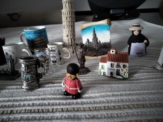 Lote de  souvenirs de ciudades