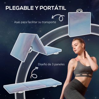 Colchoneta gimnasia plegable