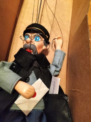 Marioneta de cerámica