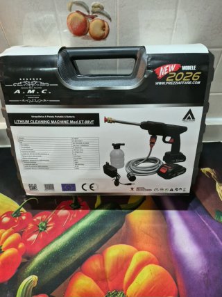Idropulitrice Portatile A Batteria AMC ST-88VF