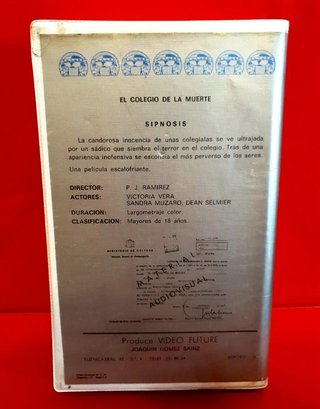El Colegio de la Muerte VHS (1975)