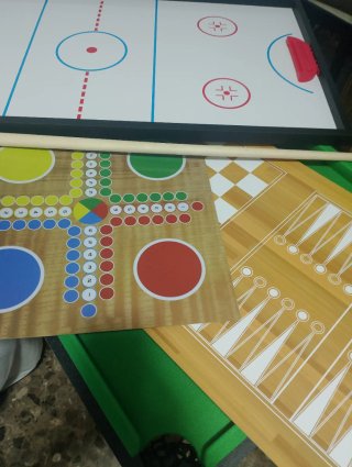Futbolín Mesa Multijuegos