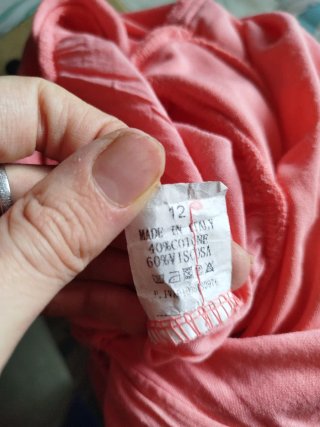 Tutina rosa tg 12