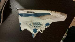 Nike Air Jordan 4 nuove senza scatola