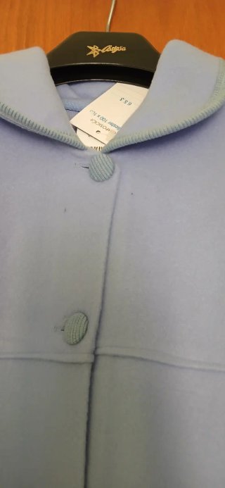 Bata azul celeste para estar por casa