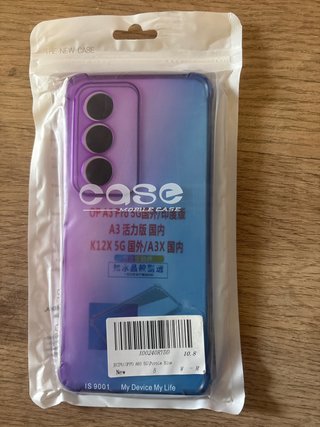 Funda móvil OPPO A3 5G Morado/Azul