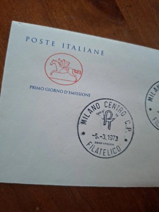 Francobollo Filatelico Milano 1973