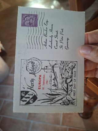 Francobolli Herm Island Europa 1961