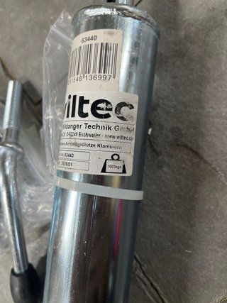 Pie de apoyo para remolque Wiltec