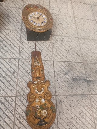 Reloj Morez péndulo siglo XIX