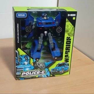 Robot Transformable Policía G Warrior Sin abrir