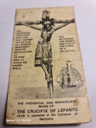 Cristo de Lepanto + Estampa Seminario Conciliar