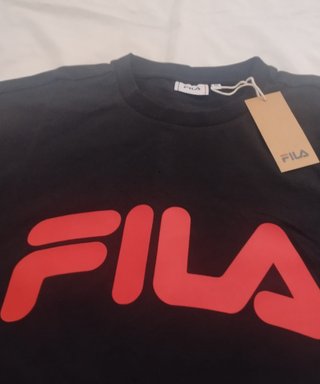 0003 Camiseta FILA negra Talla M
