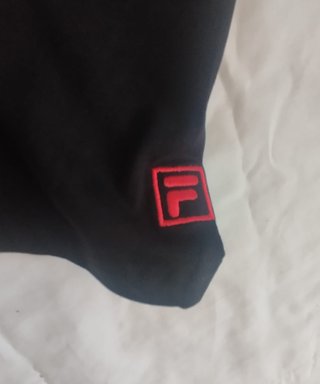 0003 Camiseta FILA negra Talla M
