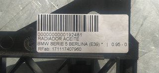 RADIADOR ACEITE BMW SERIE 5 BERLINA (E39) *