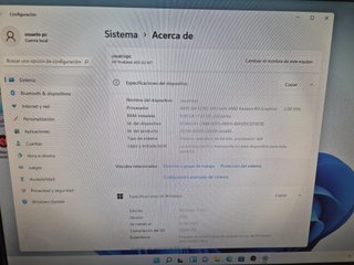 Ordenador HP ProDesk Completo Negro