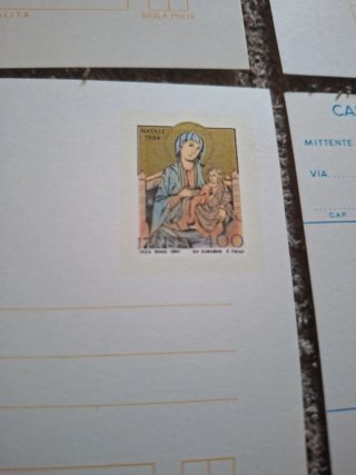 Cartoline postali con francobollo