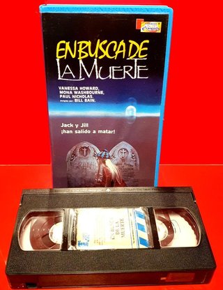 En Busca de la Muerte VHS Terror Español