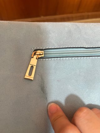 Bolso de mano azul celeste para fiesta