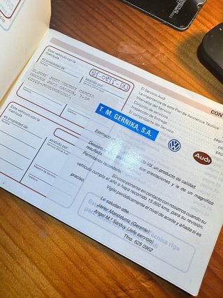 Libro Plan de asistencia Audi , 90’s