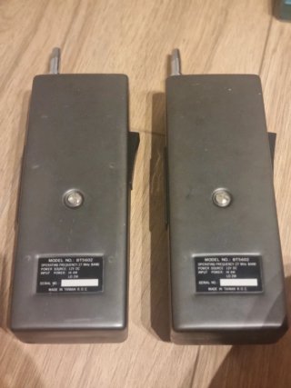 Walkie-Talkies Vintage (2 unidades)