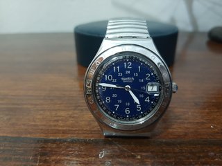 SWATCH IRONY AZUL 1993 SWISS MADE