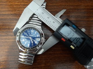 SWATCH IRONY AZUL 1993 SWISS MADE