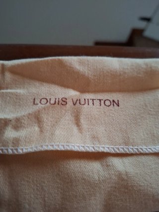 Louis Vuitton dust bag beige