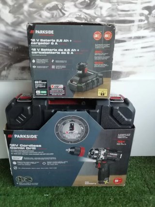 Taladro Parkside 12V Combi Drill Percusión