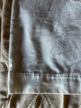 Cortina beige de calidad