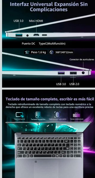 Portátil 16 a estrenar